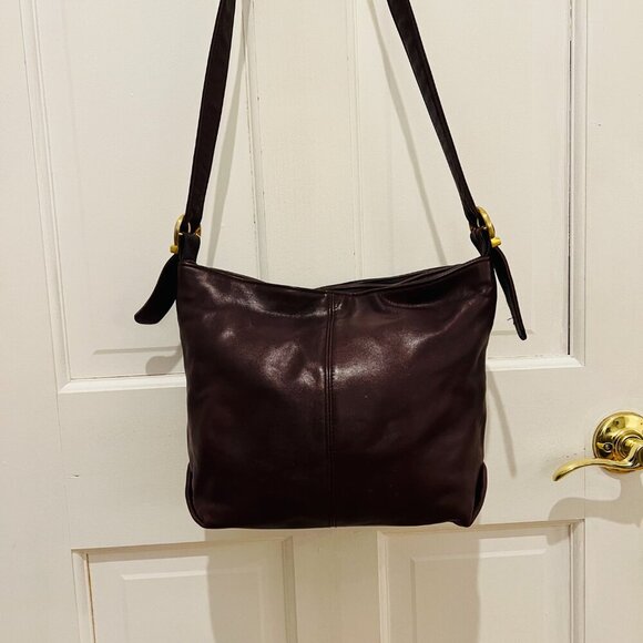 Vintage Stone Mountain Leather Shoulder Handbag Purse - Picture 7 of 16